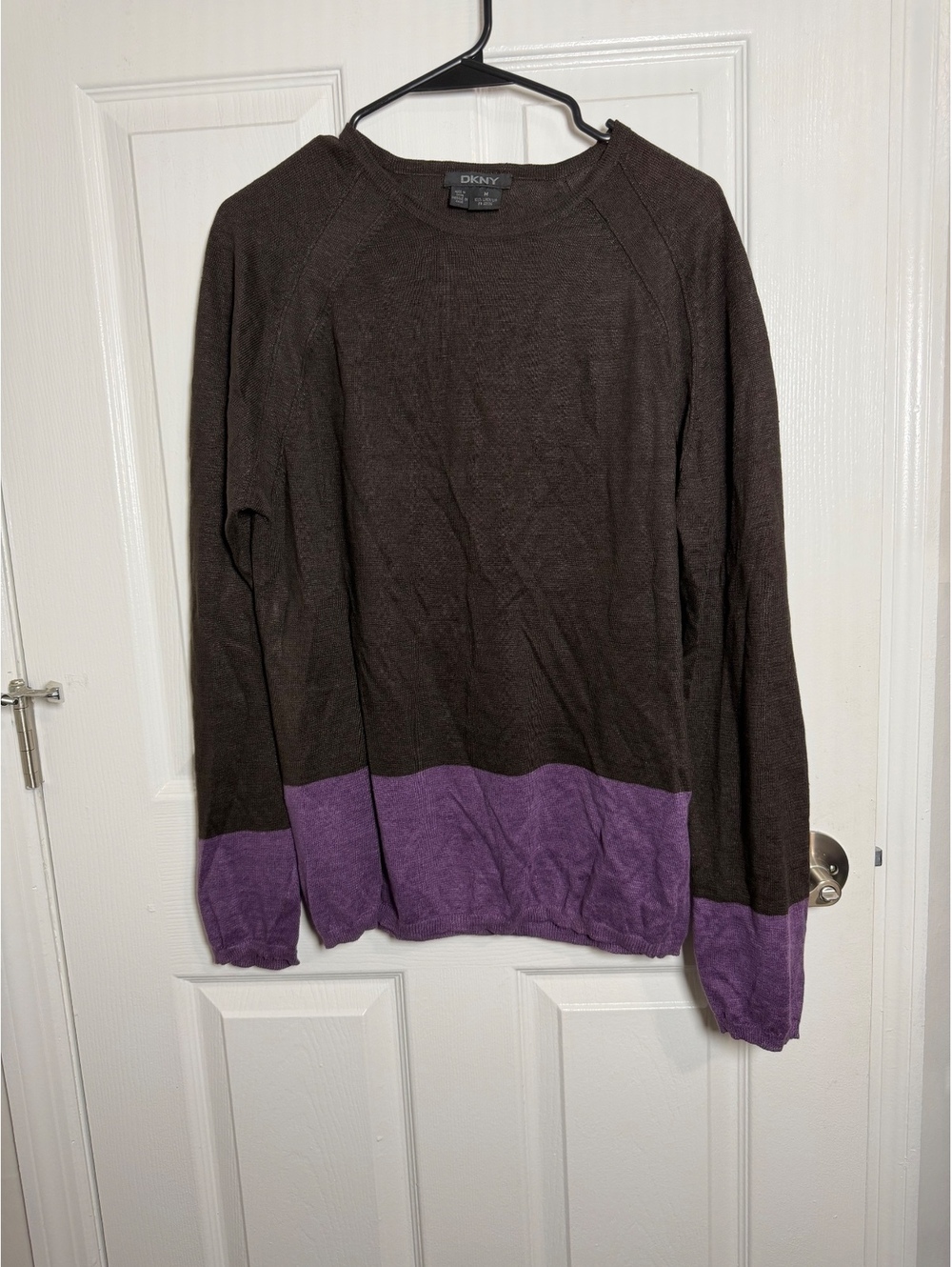 Rare Vintage Linen DKNY Men’s Sweater